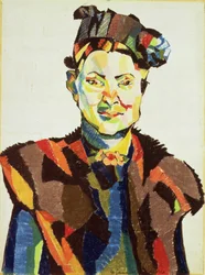 Sophie, 1913 (pastell på panel)